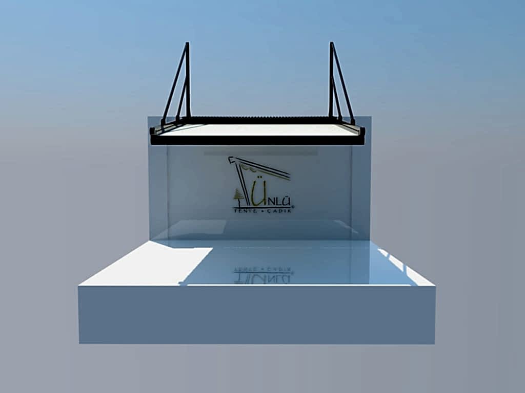 Vaha Çatı Askılı (Tekli-Tek Yön)